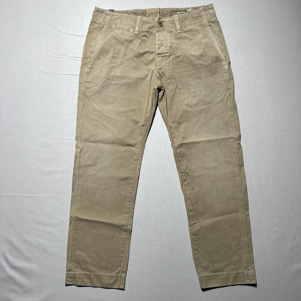 C of H Military Standard Pearl Harbor Chino Pant Mens 26 Khaki Twisted Gabardine
